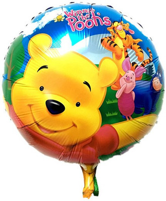 

Balloonistics Printed Pooh Foil Balloon - Pack of 2 Balloon(Multicolor, Pack of 2)