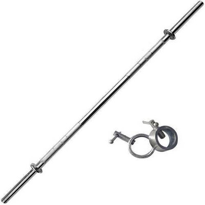 

Diamond 3FT CHROME PLATED STRAIGHT Multi-training Bar(Silver)