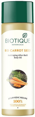 

Biotique Carrot Seed Anti-Aging After-Bath Body Oil(120 ml)