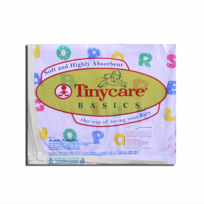 

Tiny Care Cotton Terry 150 GSM Bath Towel(Yellow)