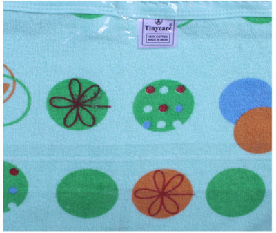 

Tiny Care Cotton Terry 150 GSM Bath Towel(Green)