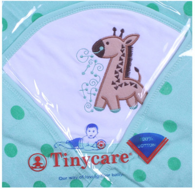 

Tiny Care Cotton Terry 150 GSM Bath Towel(Green)