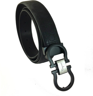 

Ammvi Creations Men Black Genuine Leather Belt