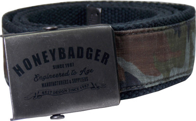 

Honey Badger Men & Women Casual Multicolor Canvas Belt