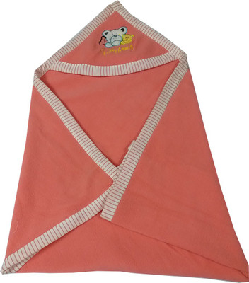 Baby comfort Plain  Mink Blanket(Polyester, Orange