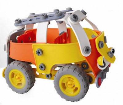 

Montez 148 pcs Flexible Build & Play 5 model Car Block Toys(Multicolor)