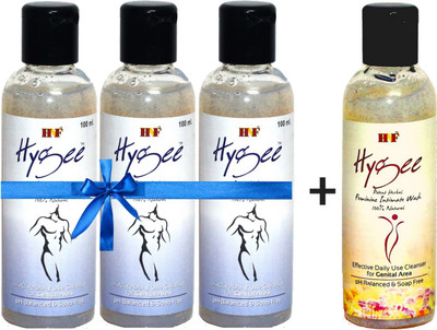 

HYGEE Intimate Wash(400 ml, Pack of 4)