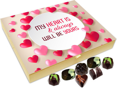

Chocholik Gift Box - My Heart Is And Will Always Be Yours Chocolate Box - 20pc Truffles(240 g)