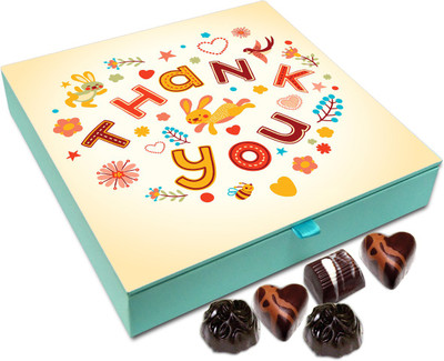

Chocholik Gift Box - Thank You For Being So Generous Chocolate Box - 9pc Truffles(108 g)