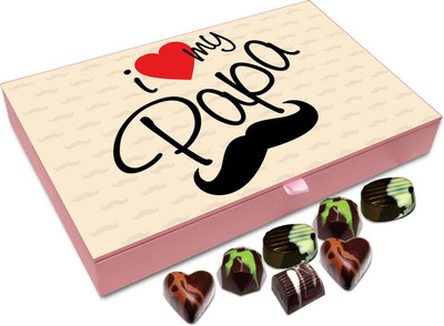 

Chocholik Gift Box - I Love My Father Chocolate Box - 12pc Truffles(144 g)