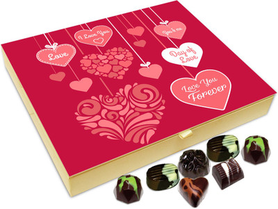 

Chocholik Gift Box - You And Me In Love Forever Chocolate Box - 20pc Truffles(240 g)