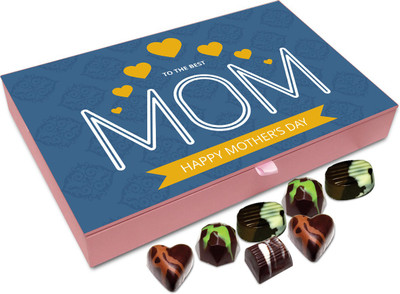 

Chocholik Gift Box - To The Best Mom Happy Mother's Day Chocolate Box - 12pc Truffles(144 g)