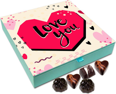 

Chocholik Gift Box - Love You Dad Chocolate Box - 9pc Truffles(108 g)