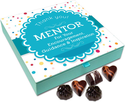 

Chocholik Gift Box - Thank You Mentor For Your Encouragement Chocolate Box - 9pc Truffles(108 g)