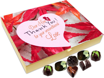 

Chocholik Gift Box - Thank You Mom For All The Unconditional Love Chocolate Box - 20pc Truffles(240 g)