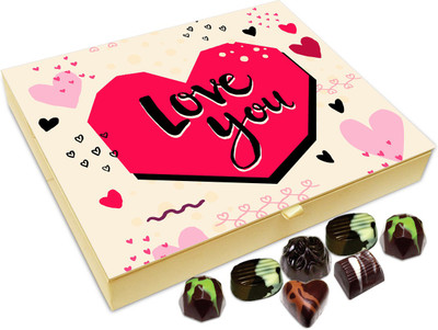 

Chocholik Gift Box - Love You Dad Chocolate Box - 20pc Truffles(240 g)