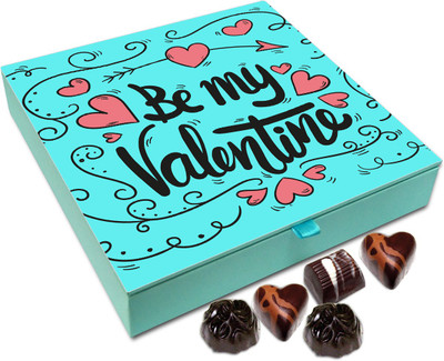 

Chocholik Gift Box - Be My Valentine Chocolate Box - 9pc Truffles(108 g)