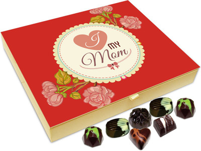 

Chocholik Gift Box - I Love My super Mom Chocolate Box - 20pc Truffles(240 g)