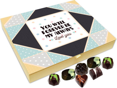 

Chocholik Gift Box - You Will Forever Be My Always Chocolate Box - 20pc Truffles(240 g)