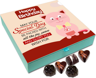 

Chocholik Gift Box - Happy Birthday, May Your Special Day Be Filled With Joy Chocolate Box - 9pc Truffles(108 g)