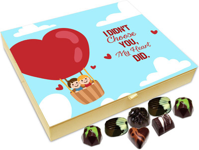 

Chocholik Gift Box - MY Heart Chose You Chocolate Box - 20pc Truffles(240 g)
