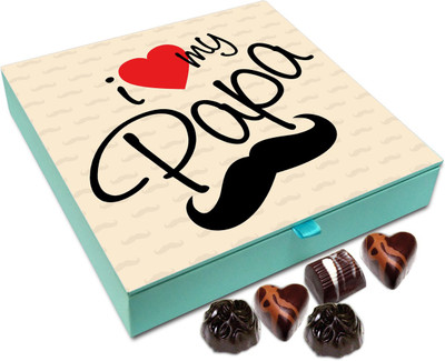 

Chocholik Gift Box - I Love My Father Chocolate Box - 9pc Truffles(108 g)