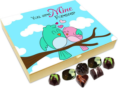 

Chocholik Gift Box - You Are Mine Forever Chocolate Box - 20pc Truffles(240 g)