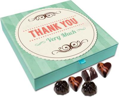 

Chocholik Gift Box - Thank You Very Much for The Lovely Things You Have Done Chocolate Box - 9pc Truffles(108 g)