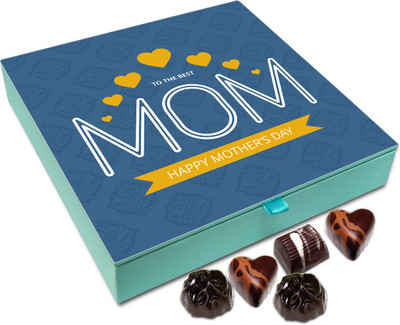 

Chocholik Gift Box - To The Best Mom Happy Mother's Day Chocolate Box - 9pc Truffles(108 g)
