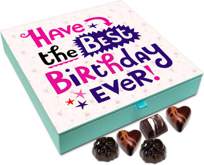 

Chocholik Gift Box - Have The Best Birthday Ever Chocolate Box - 9pc Truffles(108 g)