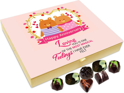 

Chocholik Gift Box - Loving You Is One Of The Most Magical Feelings Chocolate Box - 20pc Truffles(240 g)