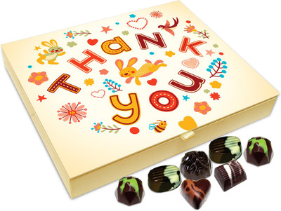 

Chocholik Gift Box - Thank You For Being So Generous Chocolate Box - 20pc Truffles(240 g)