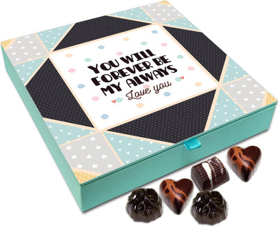 

Chocholik Gift Box - You Will Forever Be My Always Chocolate Box - 9pc Truffles(108 g)