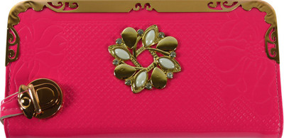 

Glitters Online Casual Pink Clutch