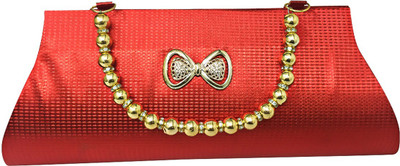 

FashionCops Casual Red Clutch