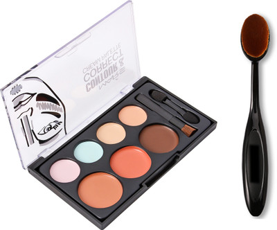

MITENO mars contour highlighter with brush(Set of 2)