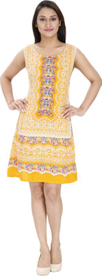 

Svt Ada Collections Women's A-line Yellow Dress