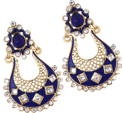 STYYLO FASHION diva style Cubic Zirconia Alloy Drops & Danglers