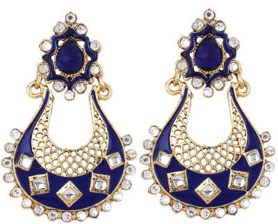 JEWELS GURU diva style Cubic Zirconia Alloy Drops & Danglers