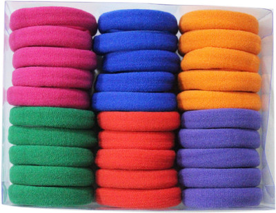 

Foreignholics Good Grips Elastics For Girls And Women Rubber Band(Multicolor)