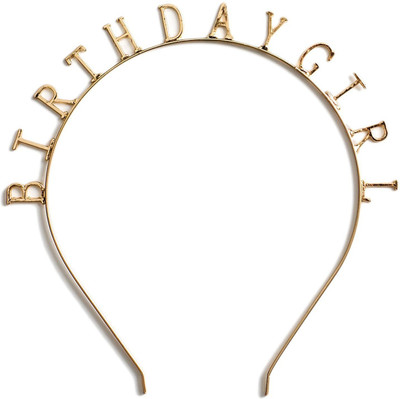 

Ziory Golden fashion Elegant baby kids girls toddler girls 'BIRTHDAY GIRL' Tiara Crown Hair band Hair Jewellery Hair accessories Birthday Gift for Girls and Women Hair Band(Gold)