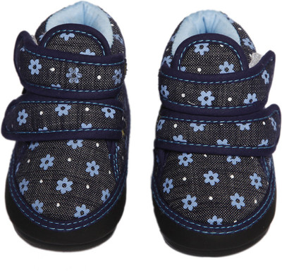 

VLS Lifestyle Boys & Girls Velcro Casual Boots(Blue