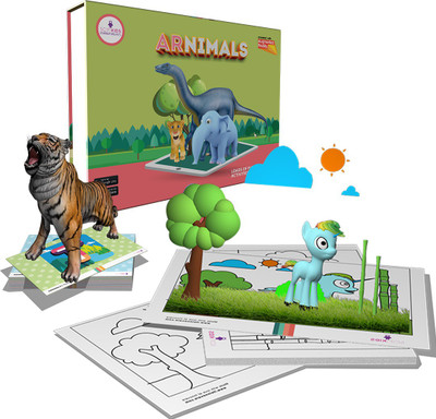 

SCIFIKIDS ARNIMALS Version 2 Augmented Reality Educational Kit(Multicolor)