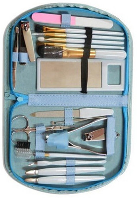 

Babji 18 Pcs Manicure And Makeup Kit In Leatherette Case(18 g, Set of 1)