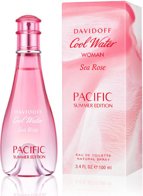 Davidoff Cool water Sea Rose Pacific Summer Edition 2017 Eau de Toilette - 100 ml(For Women)