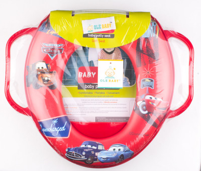 

Ole Baby Cute, Colorfull, Padded, Soft, and Durable,Full Cushion Assorted Potty Trainer Seat Potty Seat(Red)