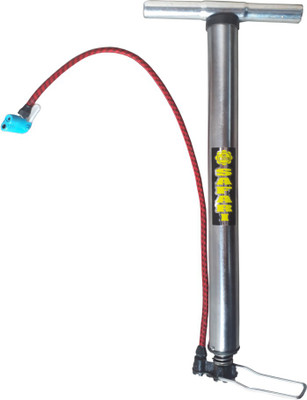 

Indian Rubbers Tyre Air Pump Silver for Bicycle Pump(Silver, Grey)