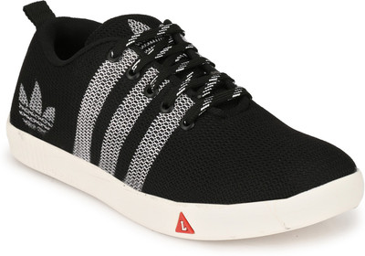 

OLADIN Exclusive Mesh Canvas Shoes Sneakers-Black/Grey/Blue(NHT-730) Canvas Shoes For Men(Black