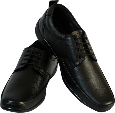 

Fashion Tree Formal Genuine Leather Comfort Derby Mens Shoes 602 Derby For Men(Black