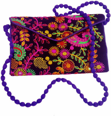 

GIPPY TRENDZ Girls Casual Multicolor Cotton Sling Bag